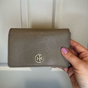 Tory Burch Gray Wallet
